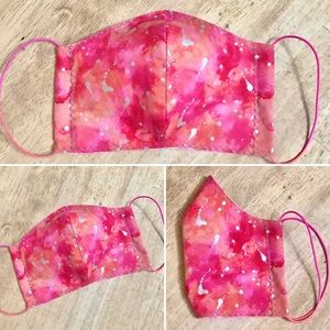 Face Mask ~ 100% Cotton ~ Elastic String